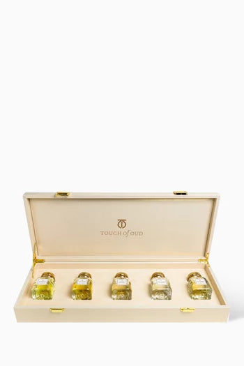 TOUCH OF OUD Luxe Essence Collection Set, 5 x 80ml
