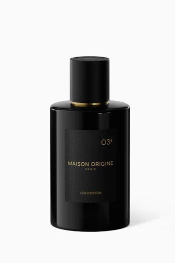 MAISON ORIGINE PARIS O3è Extrait de Parfum Gold Edition, 100ml