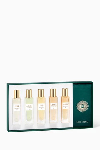 SOLFÉRINO PARIS Coffret Eau de Parfum Gift Set, 5 x 15ml
